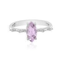 Anillo en plata con Amatista Rosa de Francia