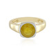 Anillo en plata con Zafiro amarillo de Madagascar