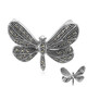 Broche en plata con Marcasita (Annette classic)