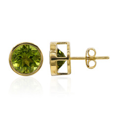 Pendientes en plata con Peridoto