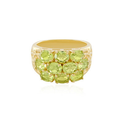 Anillo en plata con Peridoto