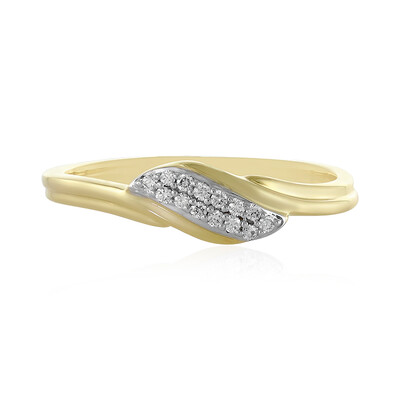 Anillo en oro con Diamante limpio a lupa F (LUCENT DIAMONDS)