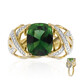 Anillo en oro con Turmalina cromada (Rifkind 1894 Collection)