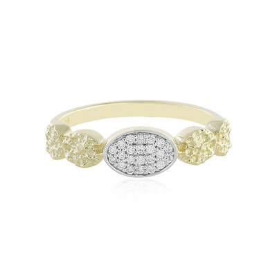 Anillo en oro con Diamante limpio a lupa F (LUCENT DIAMONDS)