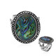 Anillo en plata con Concha de Abalone (Art of Nature)