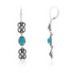 Pendientes en plata con Turquesa (Desert Chic)