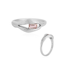 Anillo en plata con Turmalina rosa (SAELOCANA)