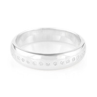 Anillo en plata con Diamante