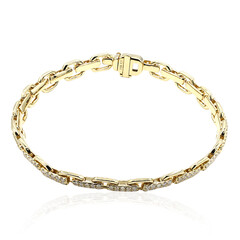 Brazalete en oro con Diamante I1 (H)  (CIRARI)