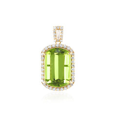 Colgante en oro con Peridoto (AMAYANI)