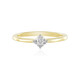 Anillo en plata con Diamante I2 (I)