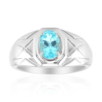 Anillo en plata con Apatita azul (Pallanova)