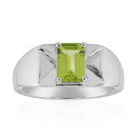 Anillo en plata con Peridoto de Jilin (Pallanova)