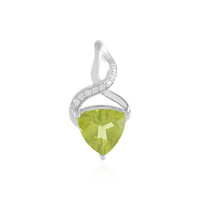 Colgante en plata con Peridoto