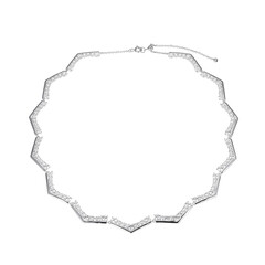 Collar en plata con Zircón