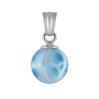 Colgante en plata con Larimar