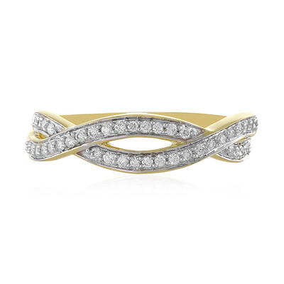 Anillo en oro con Diamante limpio a lupa F (LUCENT DIAMONDS)