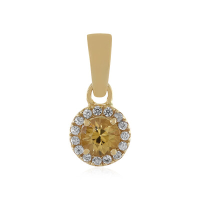 Colgante en oro con Zircón amarillo (Adela Gold)