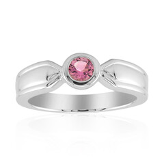 Anillo en plata con Turmalina rosa de Brasil (Pallanova)