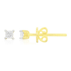 Pendientes en oro con Diamante SI1 (G)