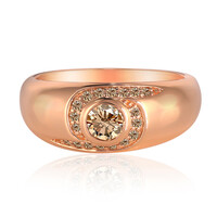 Anillo en oro con Diamante rosa de Francia de Argyle VS1