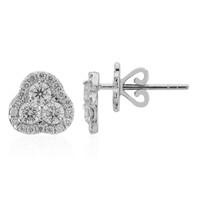 Pendientes en oro con Diamante VVS1 (G)