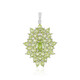 Colgante en plata con Peridoto