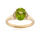 Anillo en oro con Peridoto de Dashihe (CIRARI)