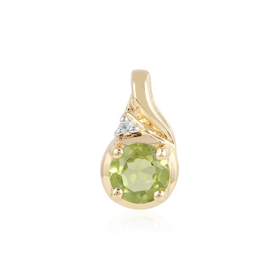 Colgante en plata con Peridoto