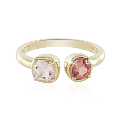 Anillo en oro con Turmalina rosa de Nigeria (Adela Gold)