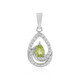 Colgante en plata con Peridoto