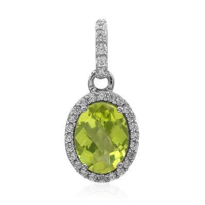 Colgante en plata con Peridoto