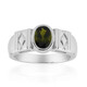 Anillo en plata con Turmalina verde de Brasil (Pallanova)