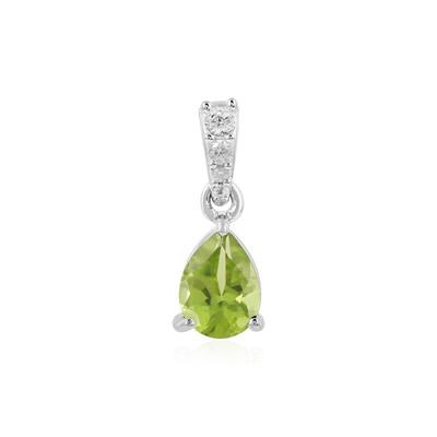 Colgante en plata con Peridoto