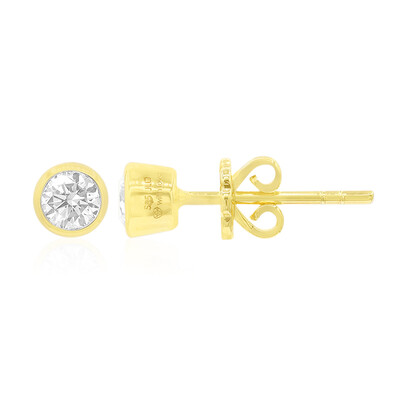 Pendientes en oro con Diamante SI1 (G) (Annette)