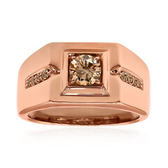 Anillo en oro con Diamante rosa de Francia de Argyle VS1