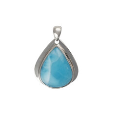 Colgante en plata con Larimar