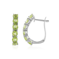 Pendientes en plata con Peridoto