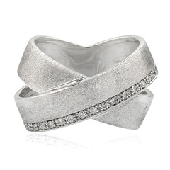 Anillo en plata con Diamante I1 (G)