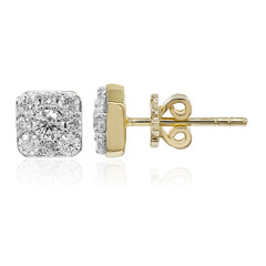 Pendientes en oro con Diamante SI1 (G)