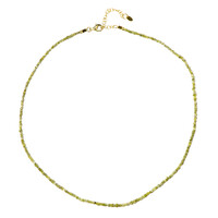 Collar en plata con Diamante amarillo