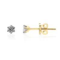 Pendientes en oro con Diamante IF (D)