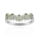 Anillo en plata con Peridoto de Birmania