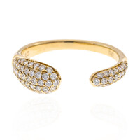 Anillo en oro con Diamante limpio a lupa F (LUCENT DIAMONDS)