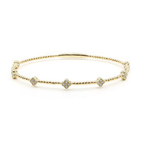 Brazalete en oro con Diamante I1 (H)  (CIRARI)