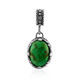 Colgante en plata con Turquesa verde Mohave Kingman (Art of Nature)