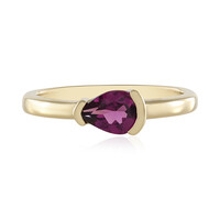 Anillo en plata con Granate Magenta