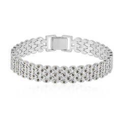 Brazalete en plata con Marcasita (Annette classic)