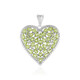 Colgante en plata con Peridoto