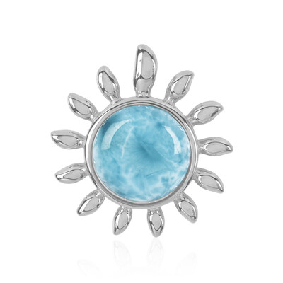 Colgante en plata con Larimar